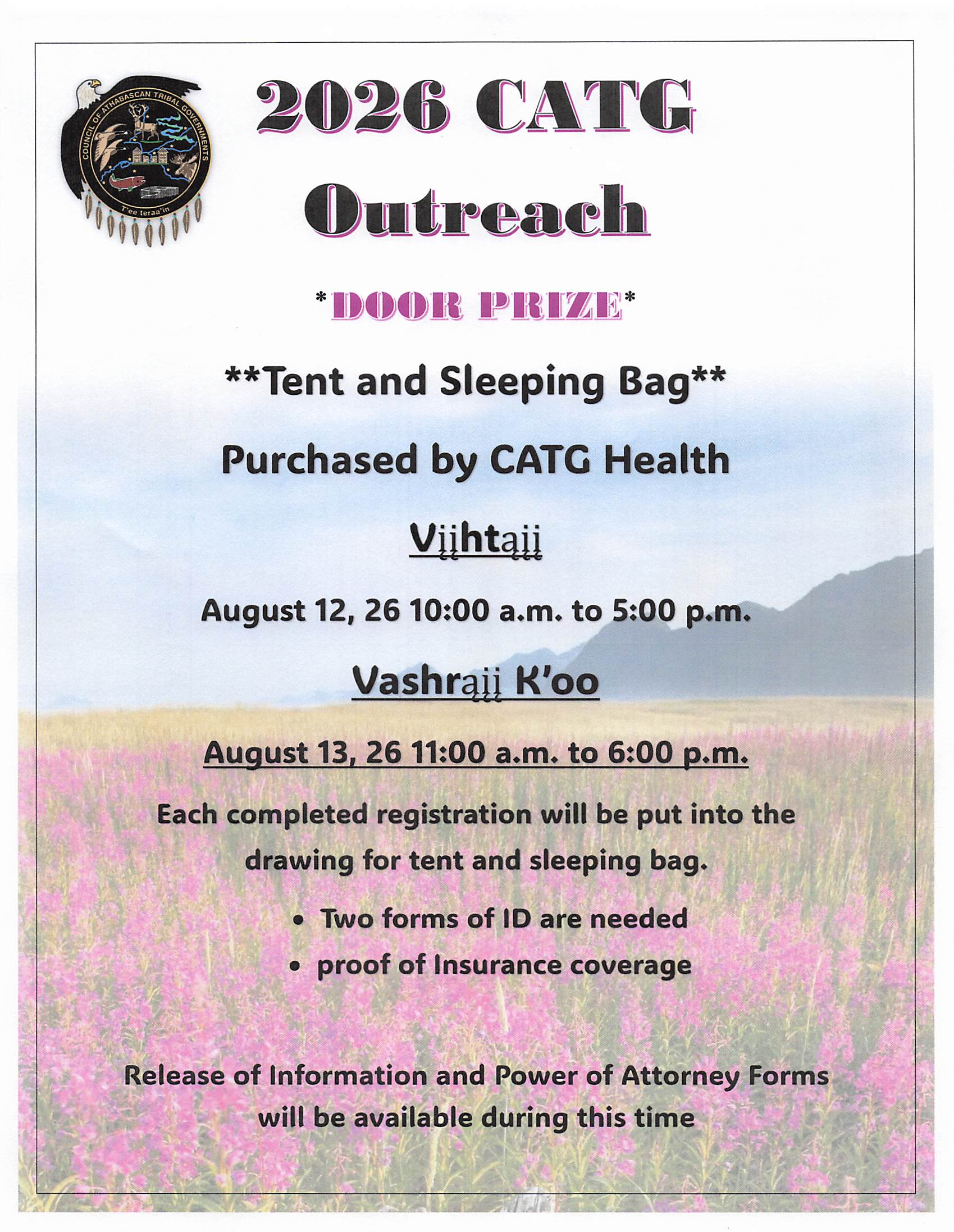 CATG Outreach Event 