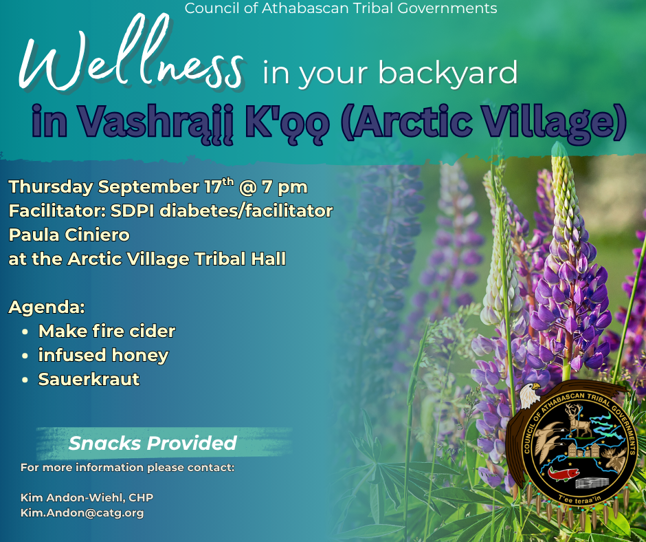 Wellness in your backyard in Vashrąįį K'ǫǫ - September 17,2026