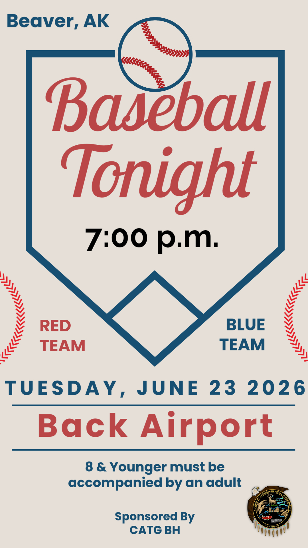 Community Outreach Event in Beaver - Baseball Game
