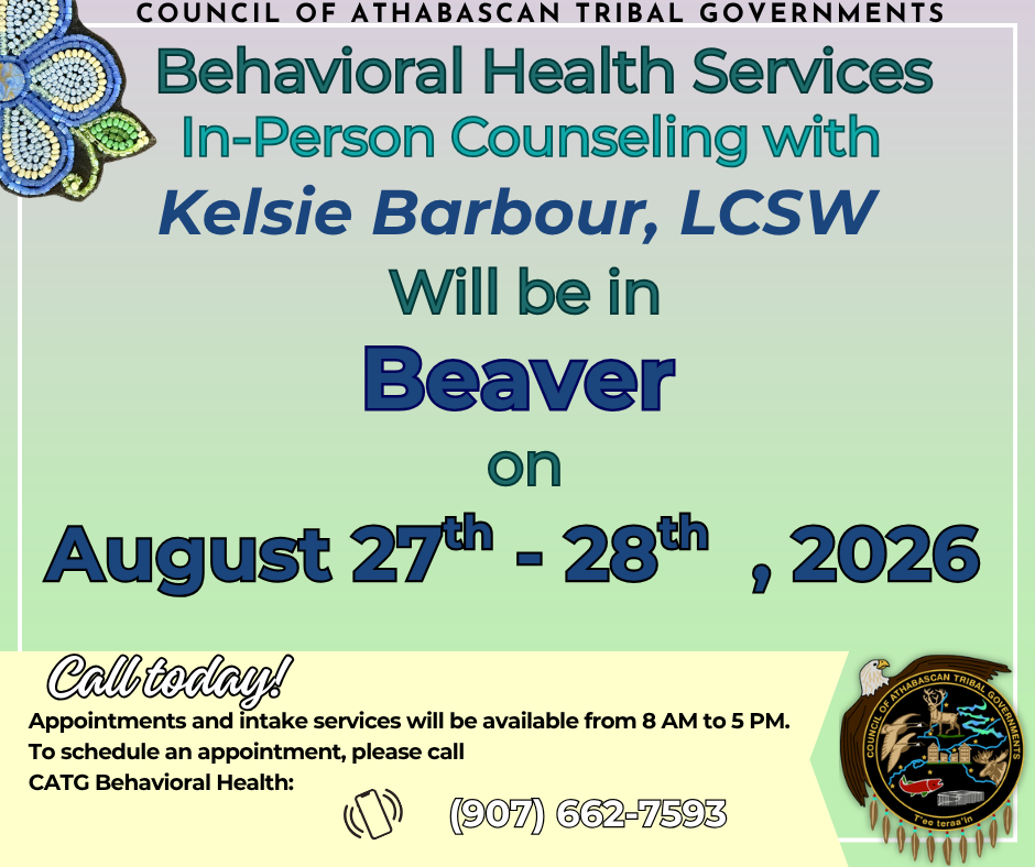 CATG Behavioral Health Services In-Person Counseling with Kelsie Barbour, LCSW in Beaver