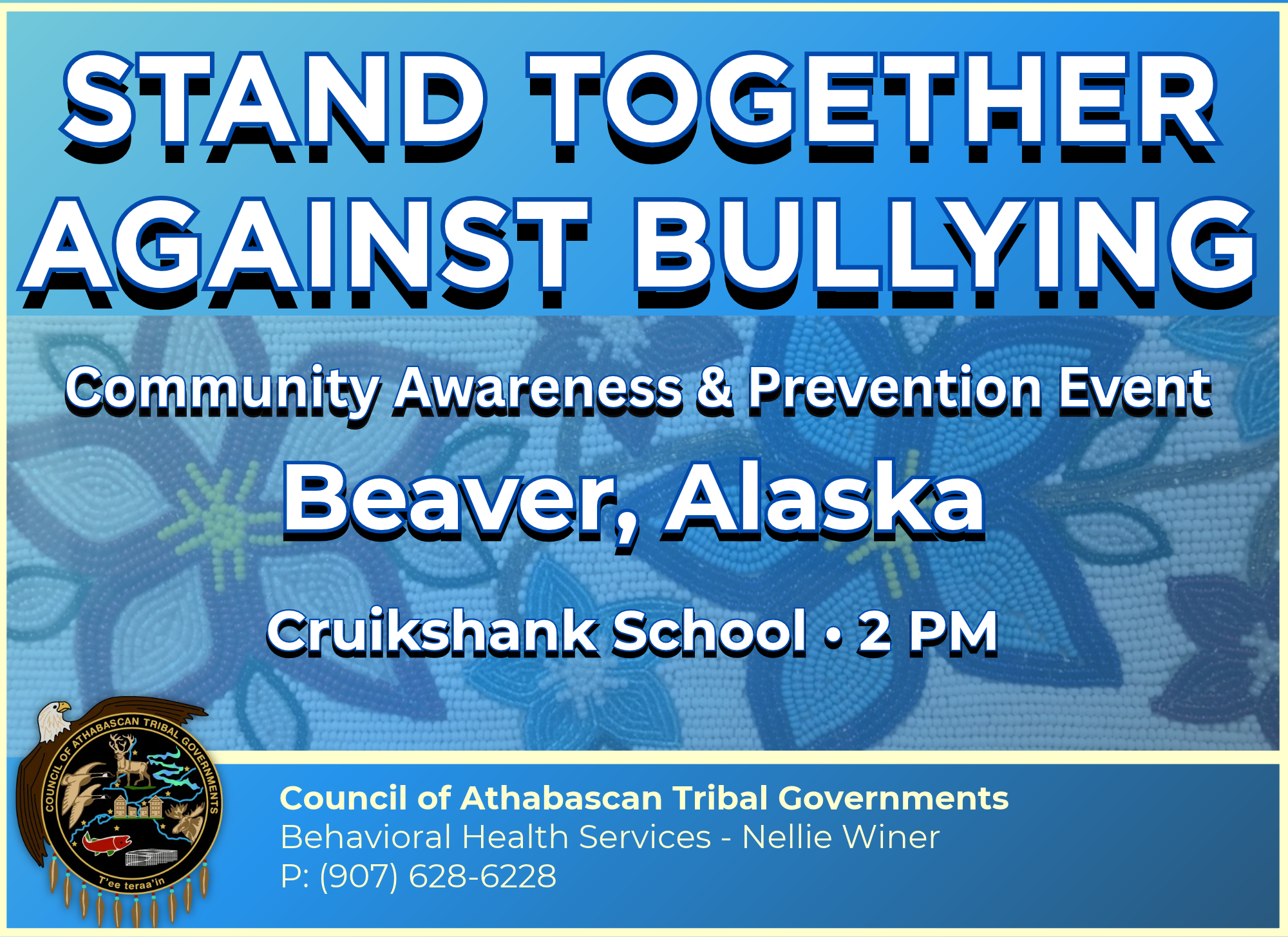 Stand Together Against Bullying: Community Awareness & Prevention Event in Beaver 