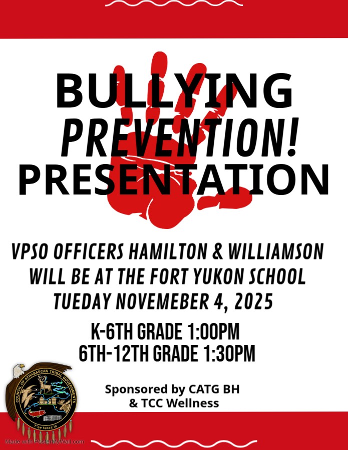 Bullying Prevention Presentation Flyer
