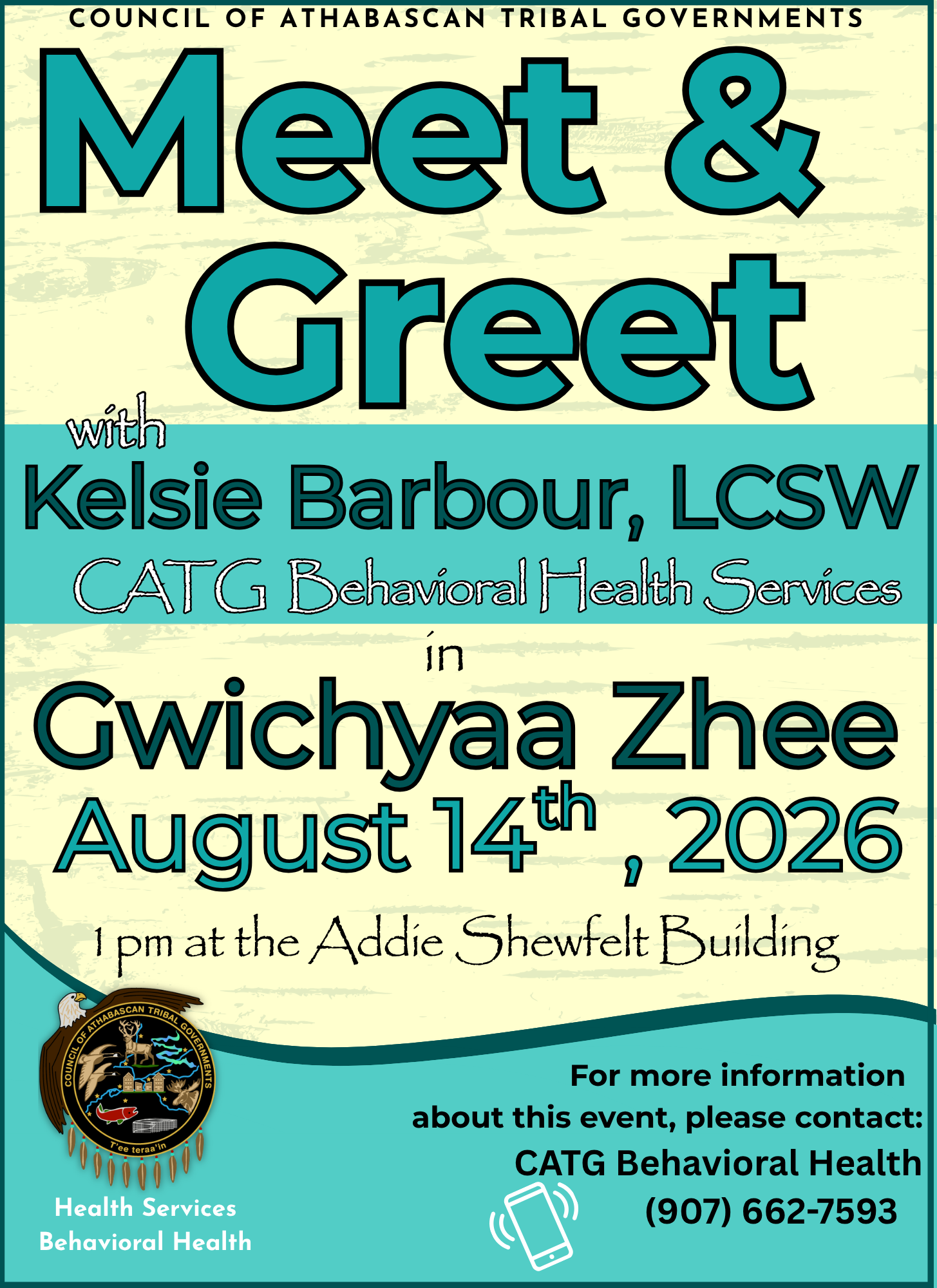 Meet & Greet in Gwichyaa Zhee