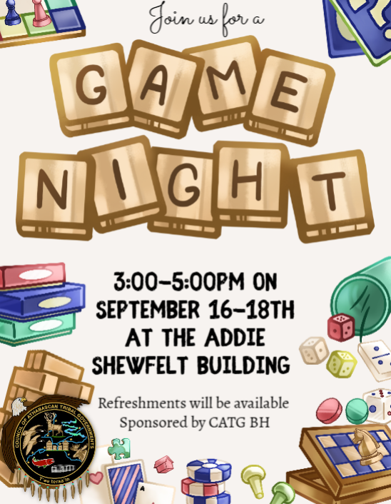 Game Night in Fort Yukon