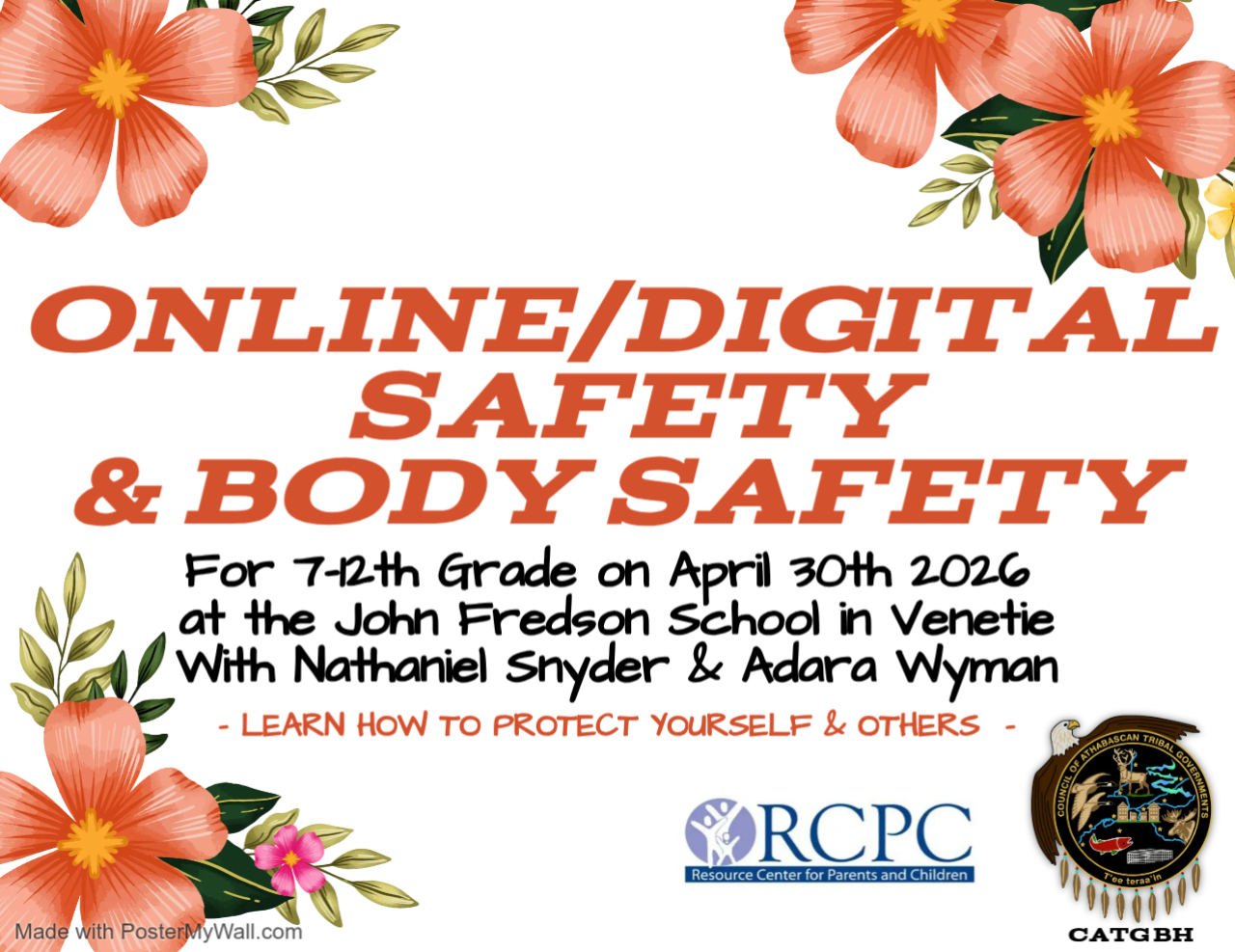 Online and Digital Safety and Body Safety Session in Venetie 