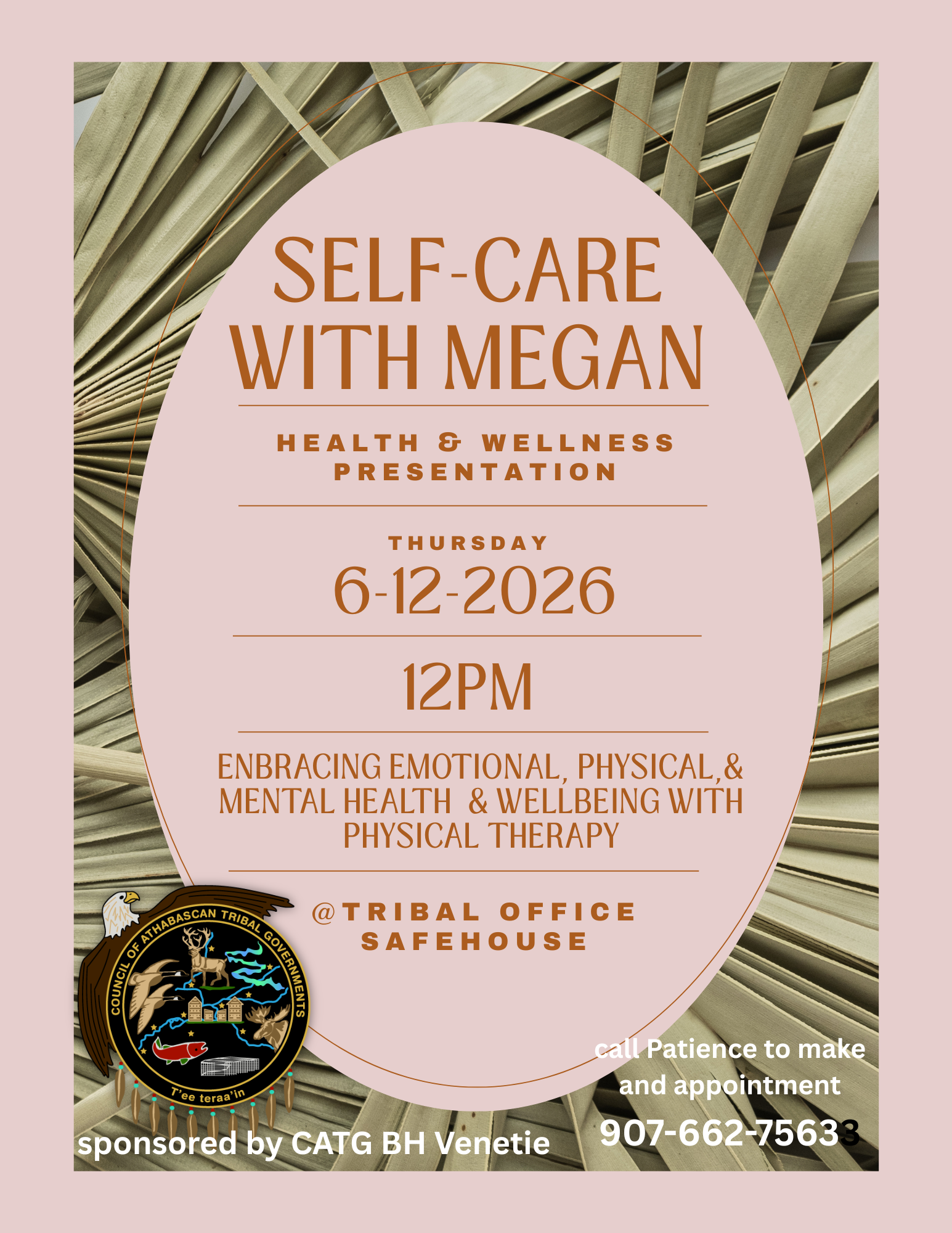 Community Outreach Event in Vįįhtąįį • Self-Care with Megan 