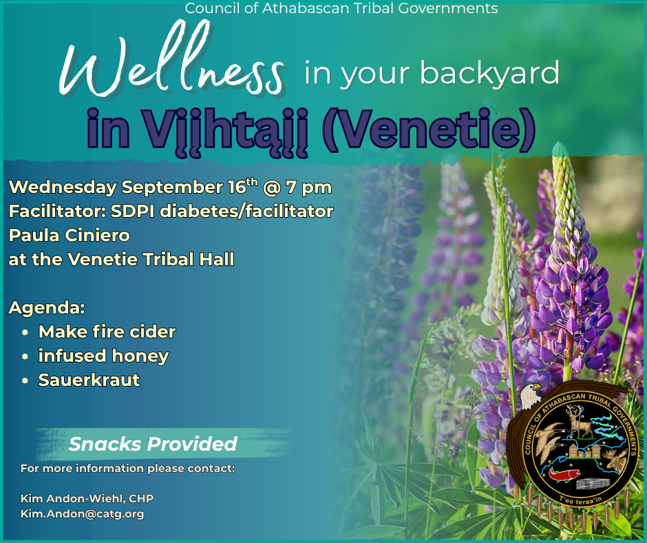 Wellness in your backyard in Vįįhtąįį - September 16,2026