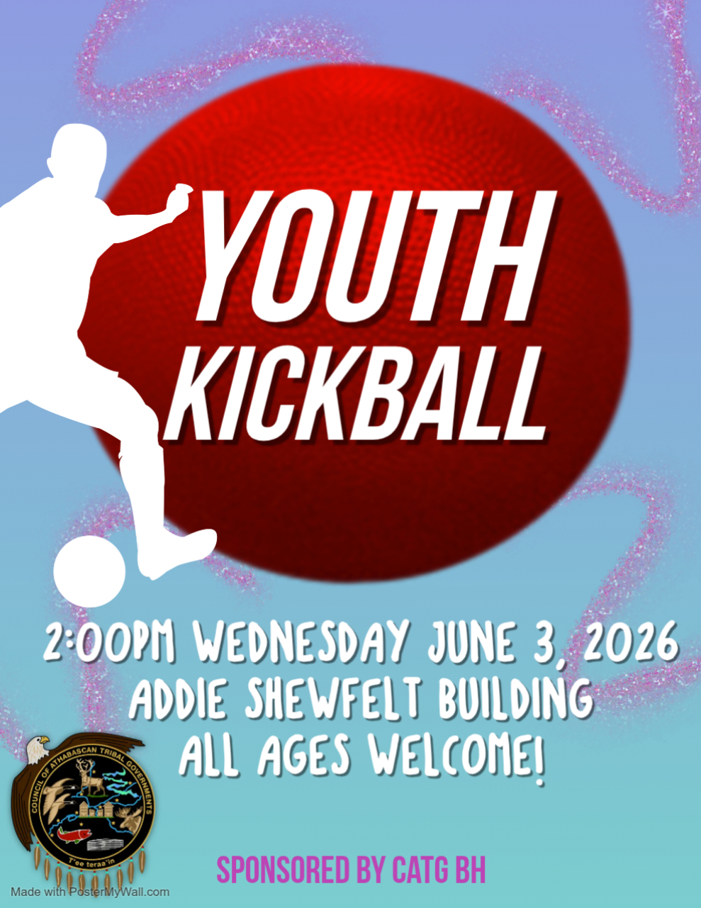 Community Outreach Event in Fort Yukon - Youth Kickball 
