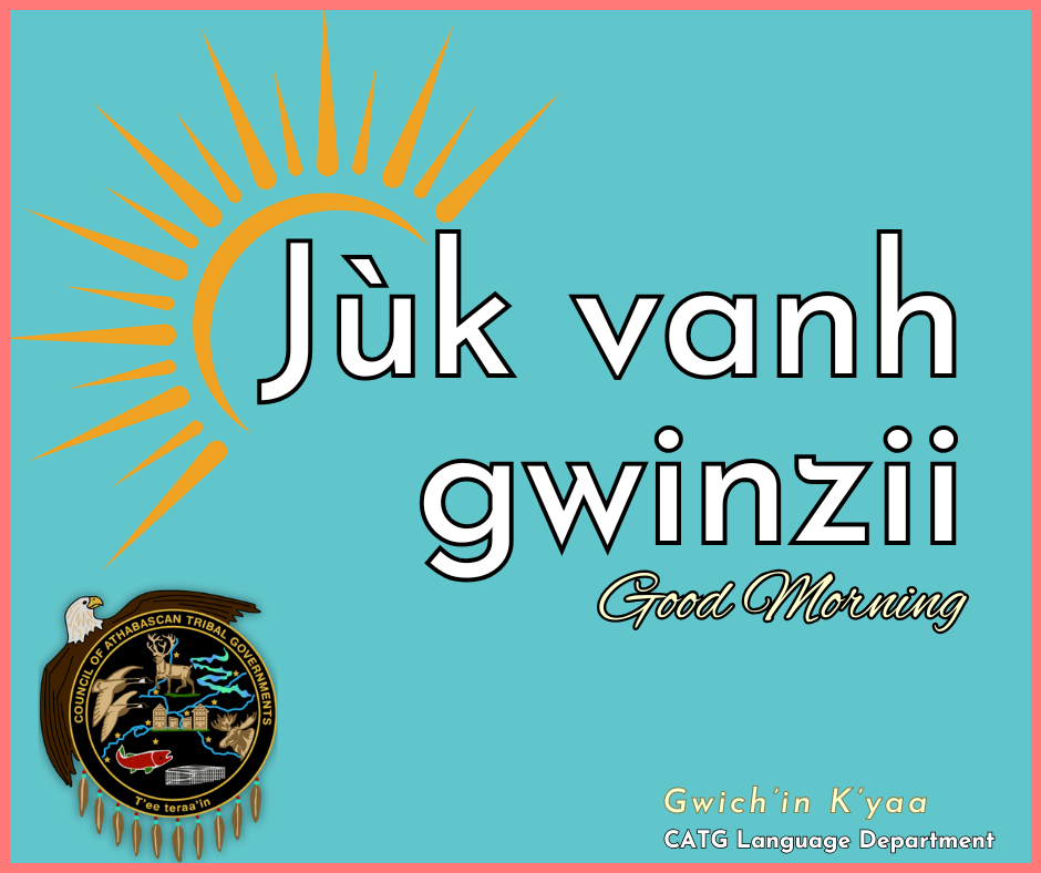 Gwich'in language phrase